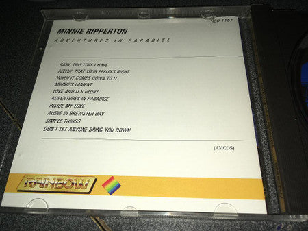 Minnie Riperton : Adventures In Paradise (CD, Album, RE)