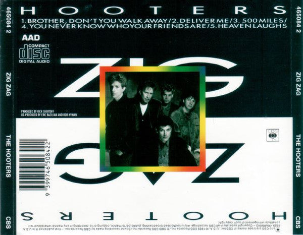 The Hooters : Zig Zag (CD, Album)