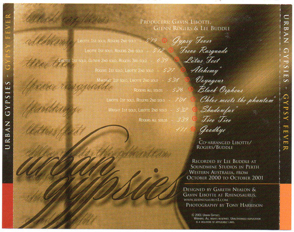 Urban Gypsies : Gypsy Fever (CD, Album)