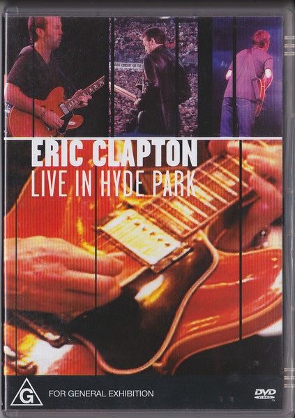 Eric Clapton : Live In Hyde Park (DVD-V, PAL)