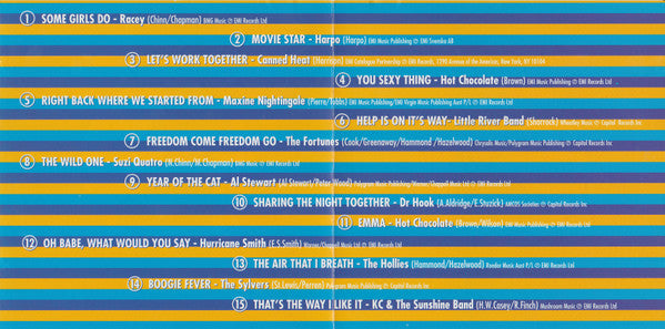 Various : Classic 70's Volume 1 (CD, Comp)