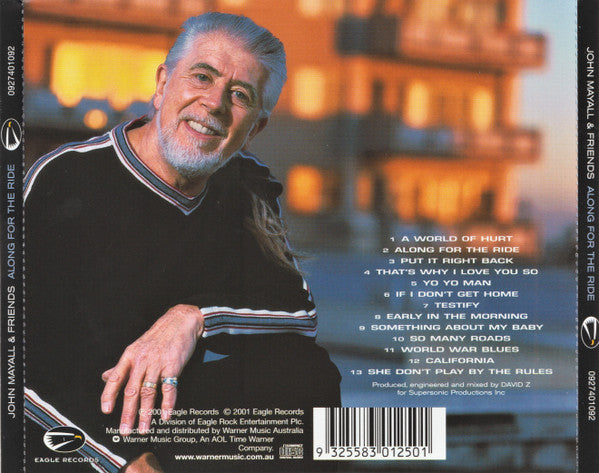 John Mayall & Friends : Along For The Ride (CD, Album)