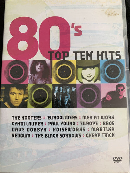Various : 80's Top Ten Hits (DVD, Comp)