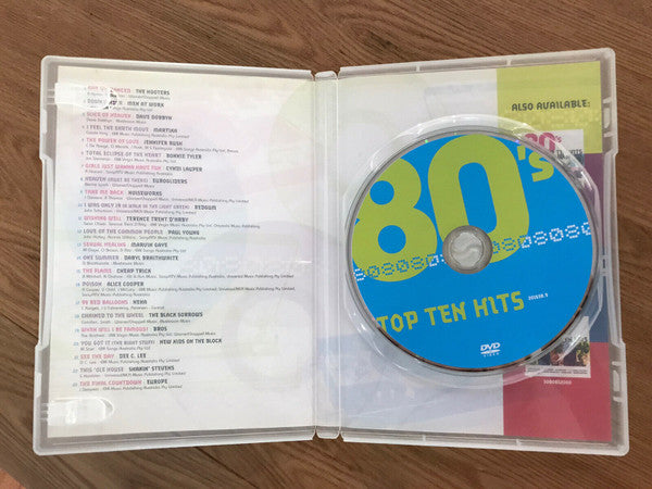 Various : 80's Top Ten Hits (DVD, Comp)