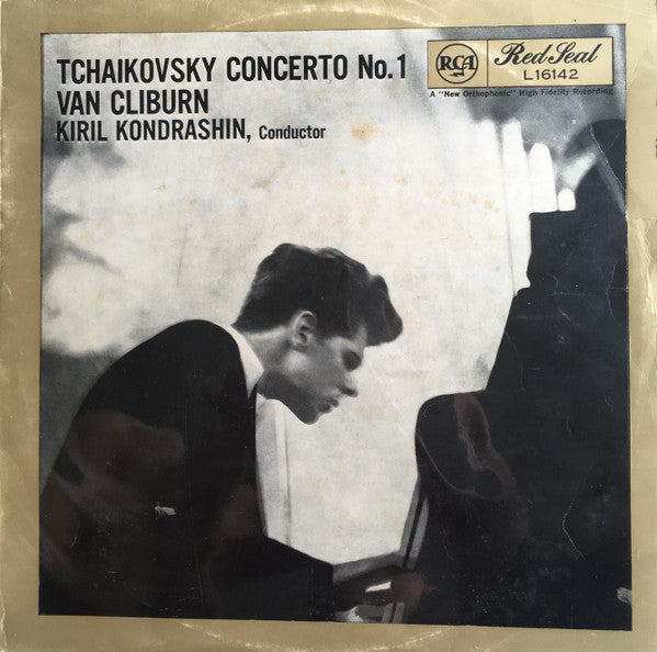Pyotr Ilyich Tchaikovsky, Van Cliburn, Kiril Kondrashin, RCA Victor Symphony Orchestra : Piano Concerto No.1 In B-Flat Minor, Op. 23 (LP, Mono)