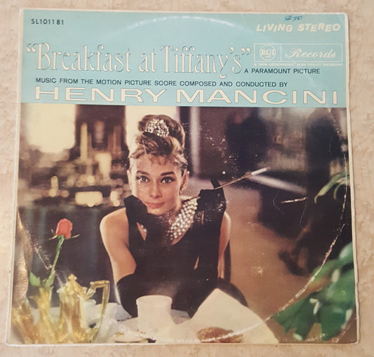 Henry Mancini : Breakfast At Tiffany's (Music From The Motion Picture Score) (LP, Album, RE)