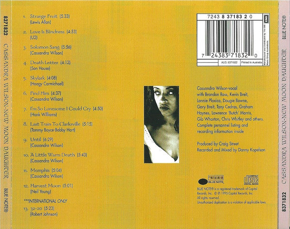 Cassandra Wilson : New Moon Daughter (CD, Album)