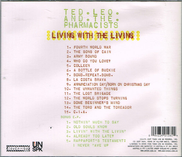 Ted Leo And The Pharmacists* : Living With The Living (CD, Album + CD, EP)