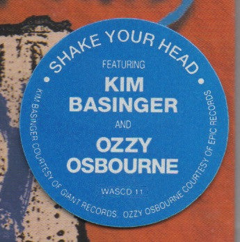 Was (Not Was) : Shake Your Head (CD, Single, M/Print)