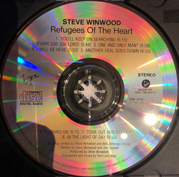 Steve Winwood : Refugees Of The Heart / Roll With It (2xCD, Album + Comp, Ltd)