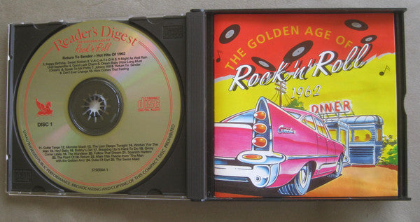 Various : The Golden Age Of Rock 'n' Roll - 1962 (3xCD, Comp, RM + Box)