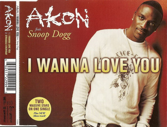 Akon Feat. Snoop Dogg : I Wanna Love You (CD, Single)