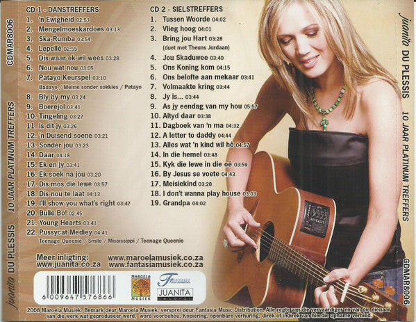 Juanita Du Plessis : 10 Jaar Platinum Treffers (2xCD, Comp)