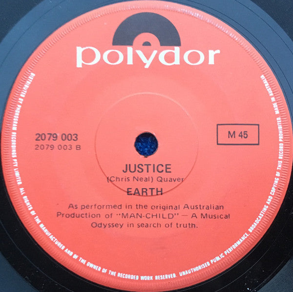 Earth (15) : I Am Ready  (7", Single)