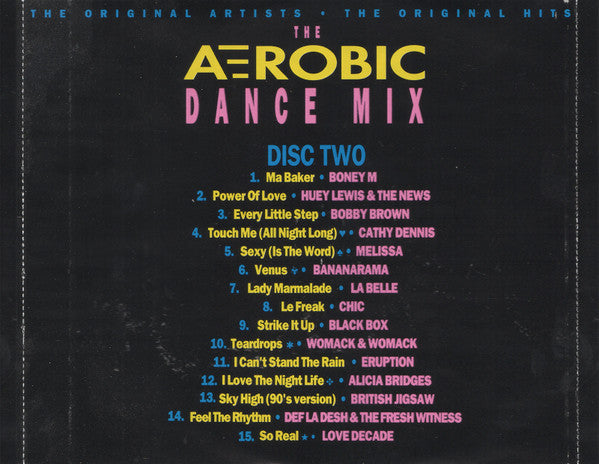 Various : The Aerobic Dance Mix (2xCD, Comp, P/Mixed)