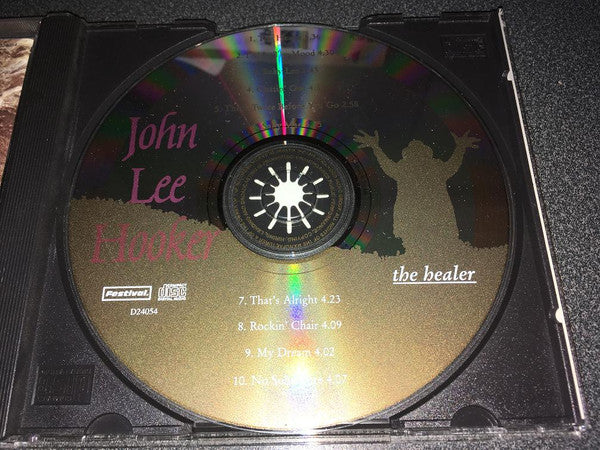 John Lee Hooker : The Healer (CD, Album, RE)