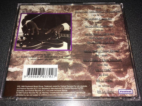 John Lee Hooker : The Healer (CD, Album, RE)