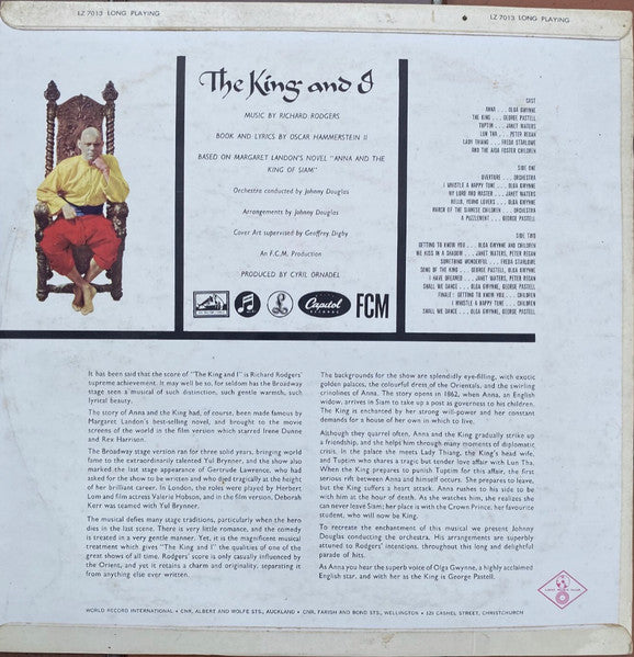 Various : The King And I (LP, Album, Mono, Club)