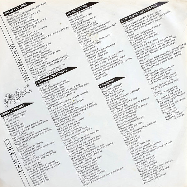 Phil Guest* : To My Paradise (LP)