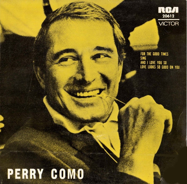 Perry Como : For The Good Times (7", EP)