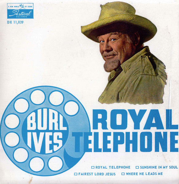 Burl Ives : Royal Telephone (7", EP)