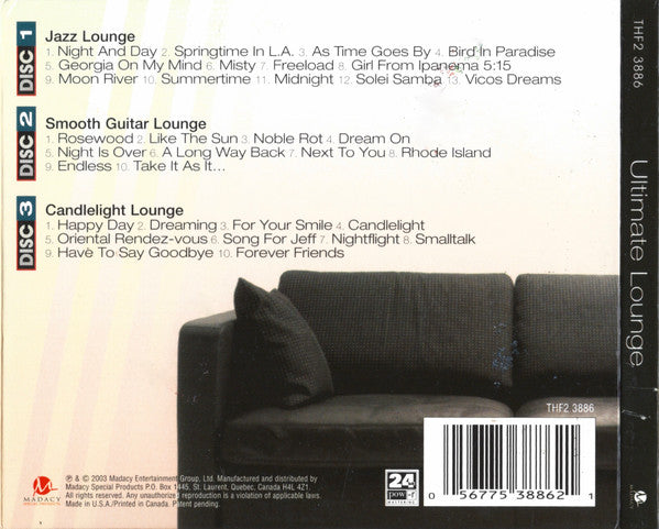 Ty Ardis, Albert Lennard : Ultimate Lounge (3xCD, Album)