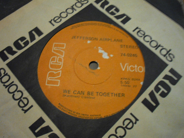 Jefferson Airplane : Volunteers (7", Single)