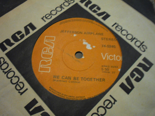 Jefferson Airplane : Volunteers (7", Single)