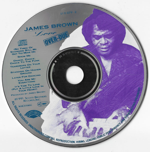 James Brown : Love Over-Due (CD, Album)