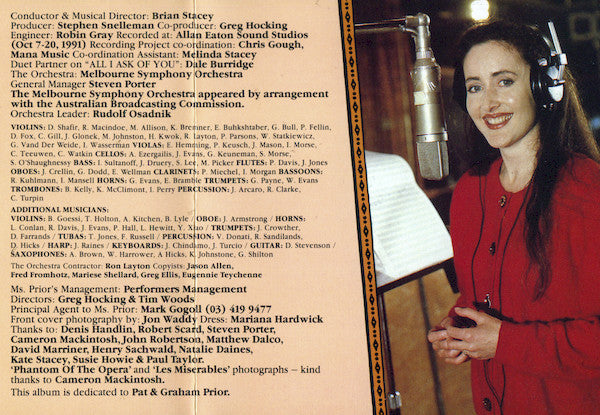 Marina Prior : Leading Lady (CD, Album)