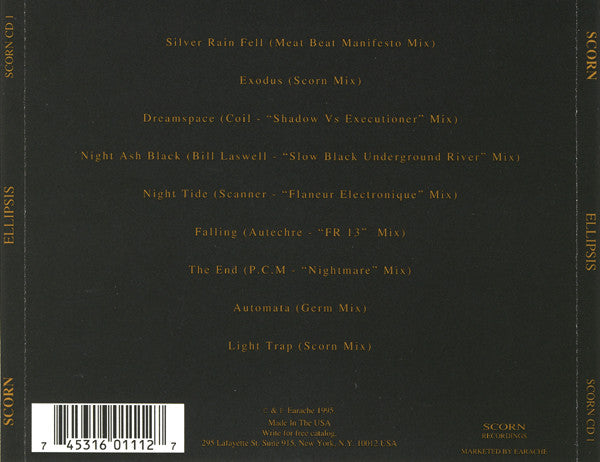 Scorn : Ellipsis (CD, Album)