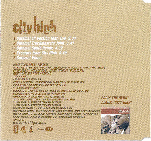 City High : Caramel (CD, Maxi, Enh)