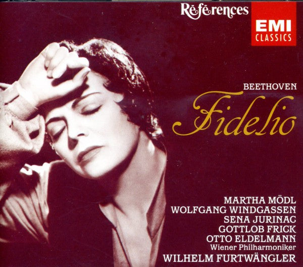 Beethoven* - Martha Mödl, Wolfgang Windgassen, Sena Jurinac, Gottlob Frick, Otto Edelmann, Wilhelm Furtwängler : Fidelio (2xCD, RE, RM)