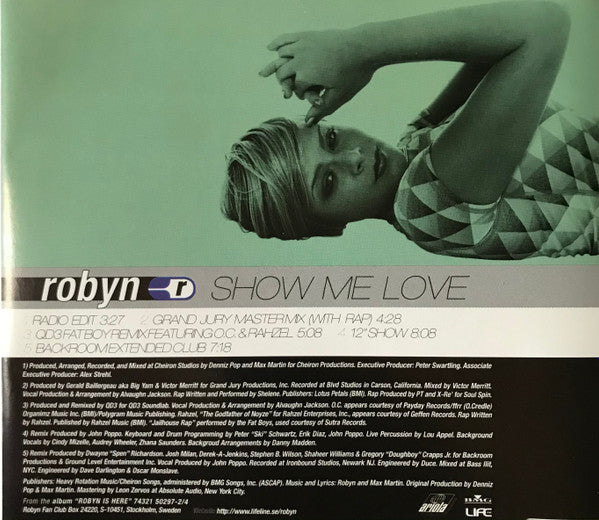 Robyn : Show Me Love (CD, Single)