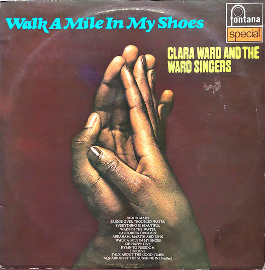 Clara Ward & The Ward Singers* : Walk A Mile In My Shoes (LP, Album)
