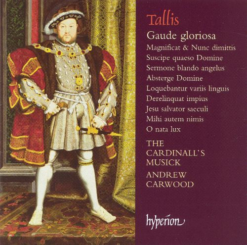 Thomas Tallis, The Cardinall's Musick, Andrew Carwood : Gaude Gloriosa (CD, Album)