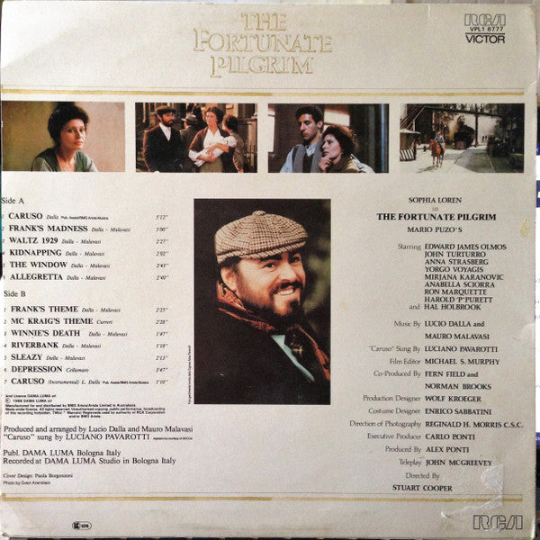 Lucio Dalla And Mauro Malavasi : The Fortunate Pilgrim (LP)