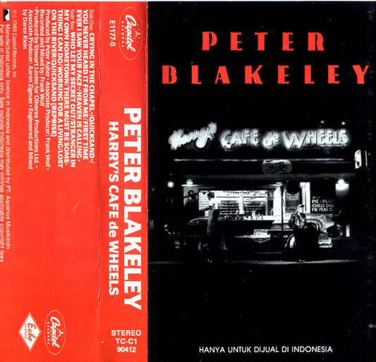 Peter Blakeley : Harry's Cafe De Wheels (Cass, Album)