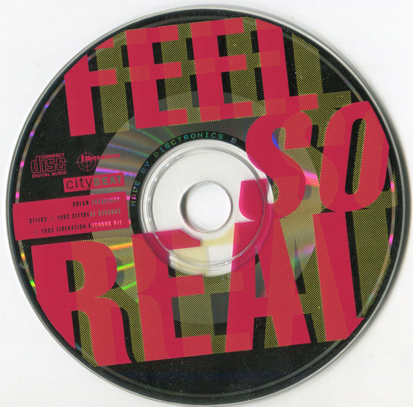 Dream Frequency Featuring Debbie Sharp : Feel So Real (CD, Single)