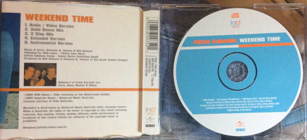 Fresh Caramel : Weekend Time (CD, Single)