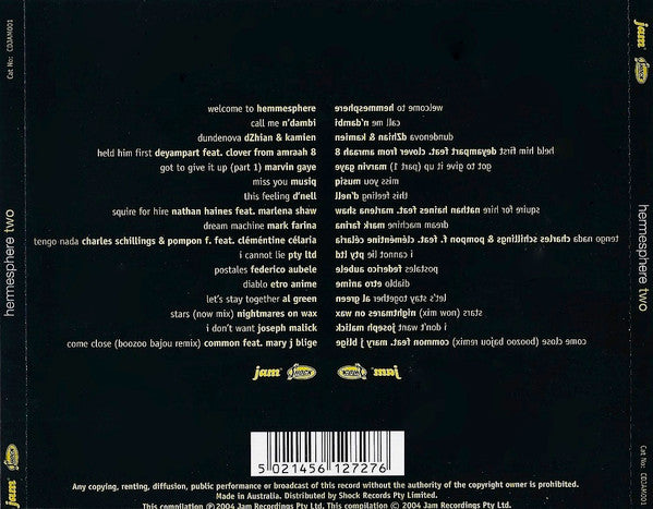 Various : Hemmesphere Two (CD, Comp)