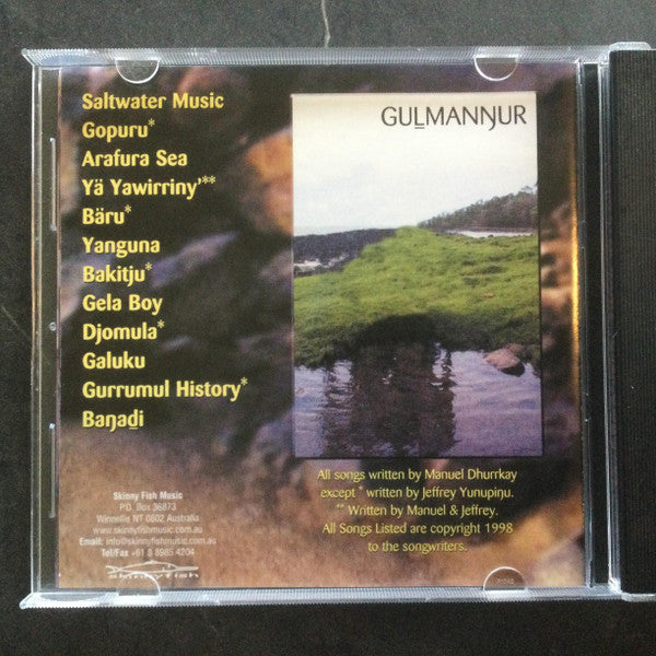 Saltwater Band : Gapu Damurrun' (CD, Album)