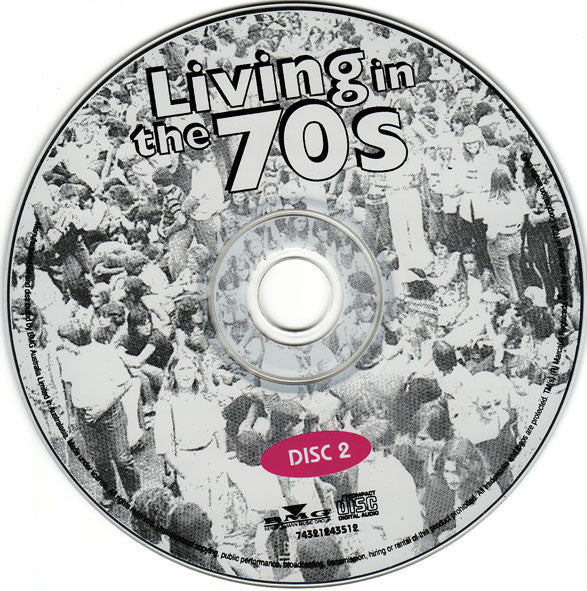 Various : Living In The 70s (2xCD, Comp)