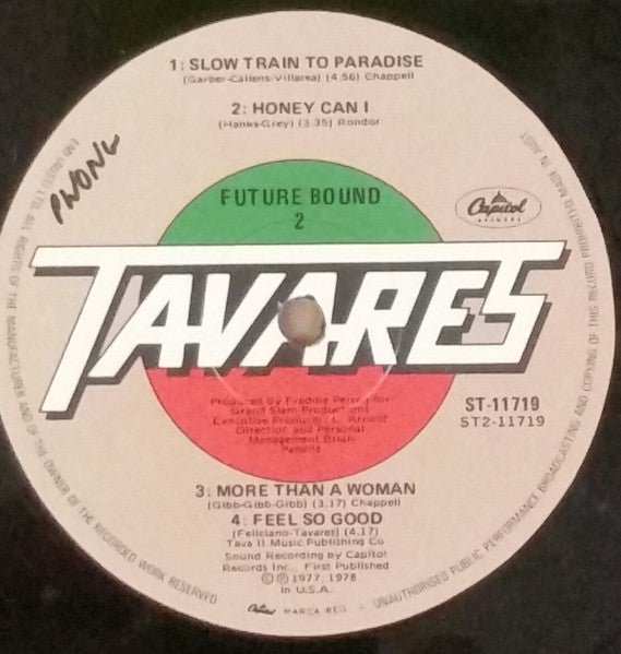 Tavares : Future Bound (LP, Album)