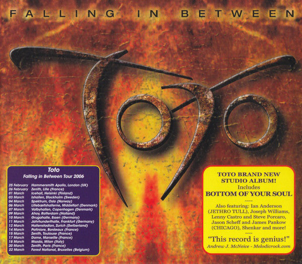 Toto : Falling In Between (CD, Album, Sli)