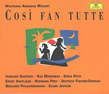 Wolfgang Amadeus Mozart - Berliner Philharmoniker Conducted By Eugen Jochum, Irmgard Seefried, Dietrich Fischer-Dieskau, Nan Merriman, Ernst Haefliger, Erika Köth, Hermann Prey : Così Fan Tutte (3xCD, RE + Box)
