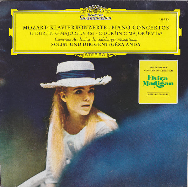 Mozart*, Camerata Academica Des Salzburger Mozarteums*, Géza Anda : Klavierkonzerte = Piano Concertos - G-dur = In G Major / KV 453 · C-dur = In C Major / KV 467 (LP, Album, RE)
