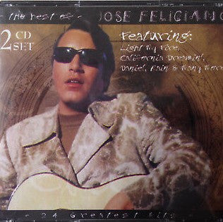 José Feliciano : The Best Of Jose Feliciano - 24 Greatest Hits (2xCD, Comp)