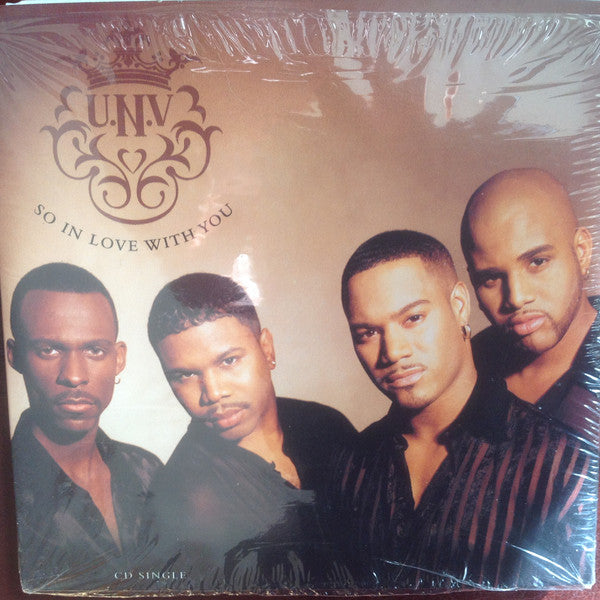 U.N.V.* : So In Love With You (CD, Single)