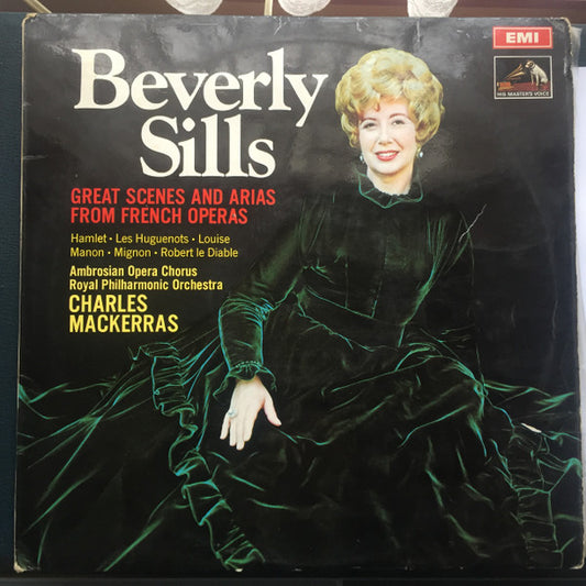 Beverly Sills, The Ambrosian Opera Chorus, Royal Philharmonic Orchestra, Sir Charles Mackerras : Beverly Sills Great Scenes And Arias From French Operas (LP)